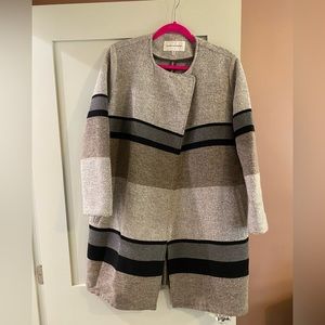 cupcakes & cashmere stripped sweater / jacket, size M